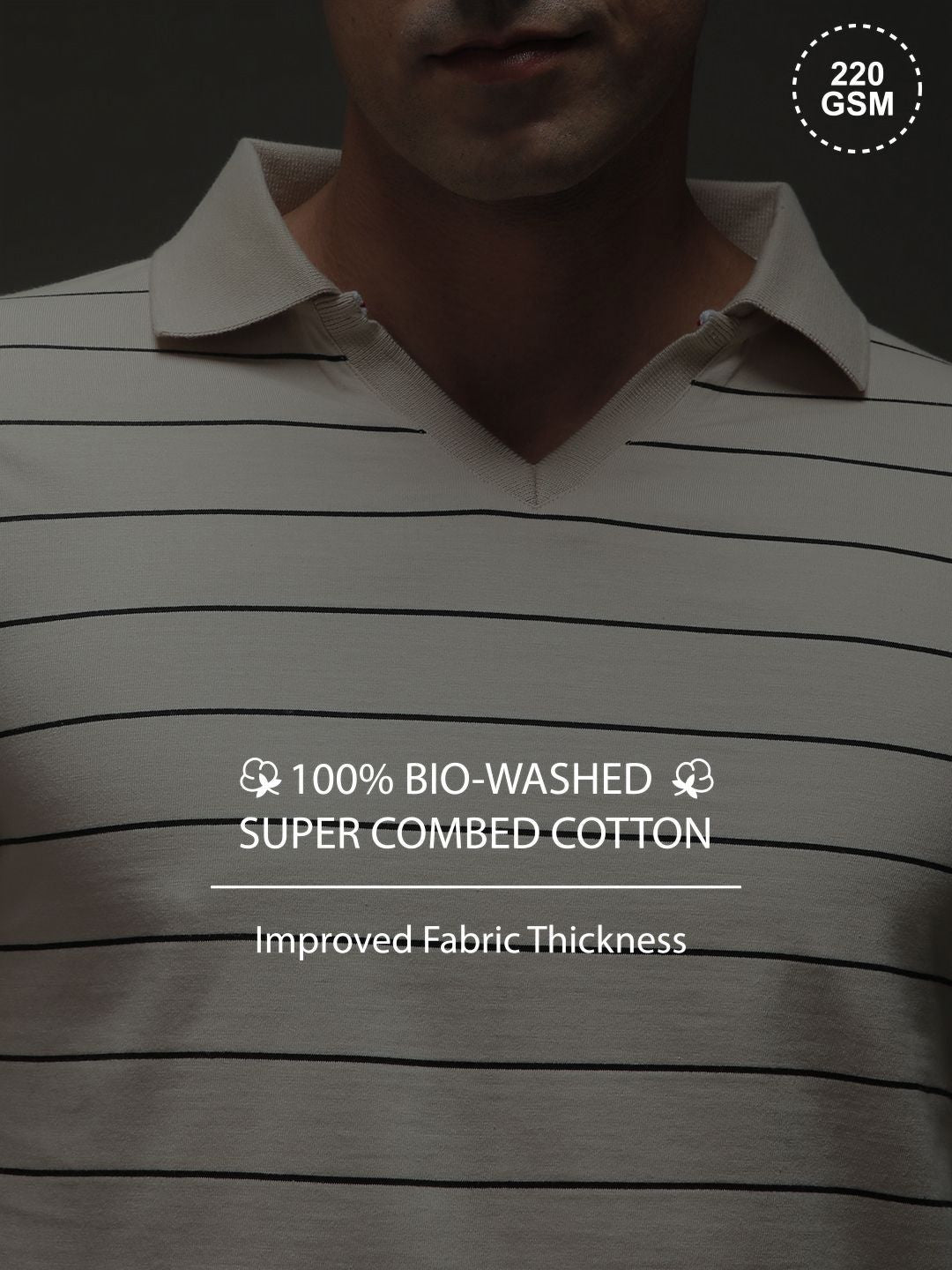 Dillinger Men Tshirt Polo Lengan Panjang Biasa