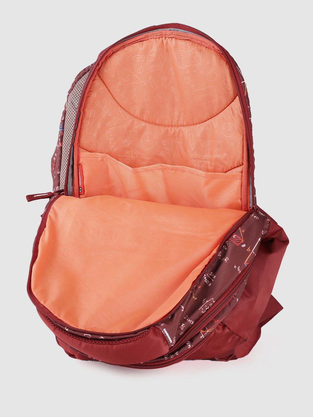 Gear Unisex Typography Printed Laptop Backpack 30L