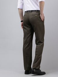 Park Avenue Men Striped Formal Trousers