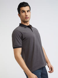 Raymond Modern Fit Pure Cotton Polo Collar T-shirt
