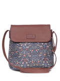 ZOUK Floral Printed Structured Sling Bag