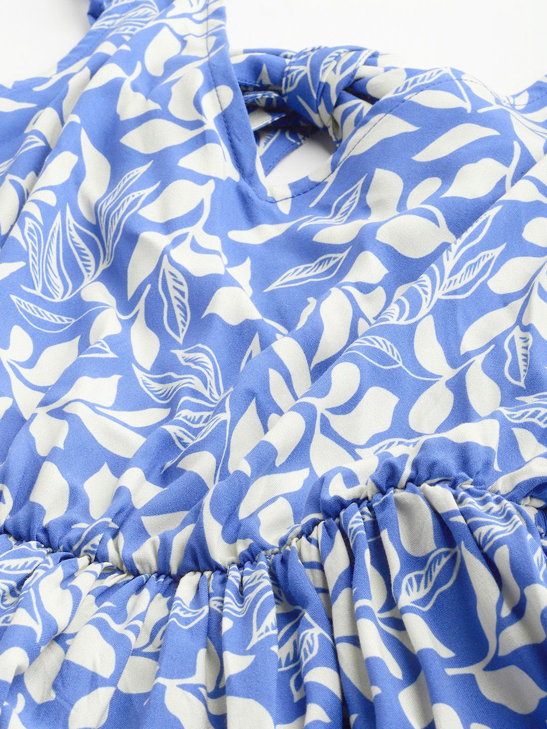 DressBerry Foliage Fever Tiered A-Line Dress