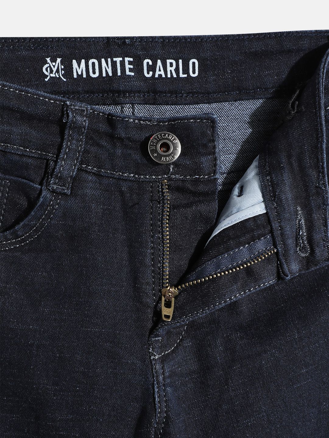 Monte Carlo Boys Straight Fit Stretchable Jeans