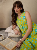Indo Era Women Printed Regular Pure Cotton Kurta with Trousers