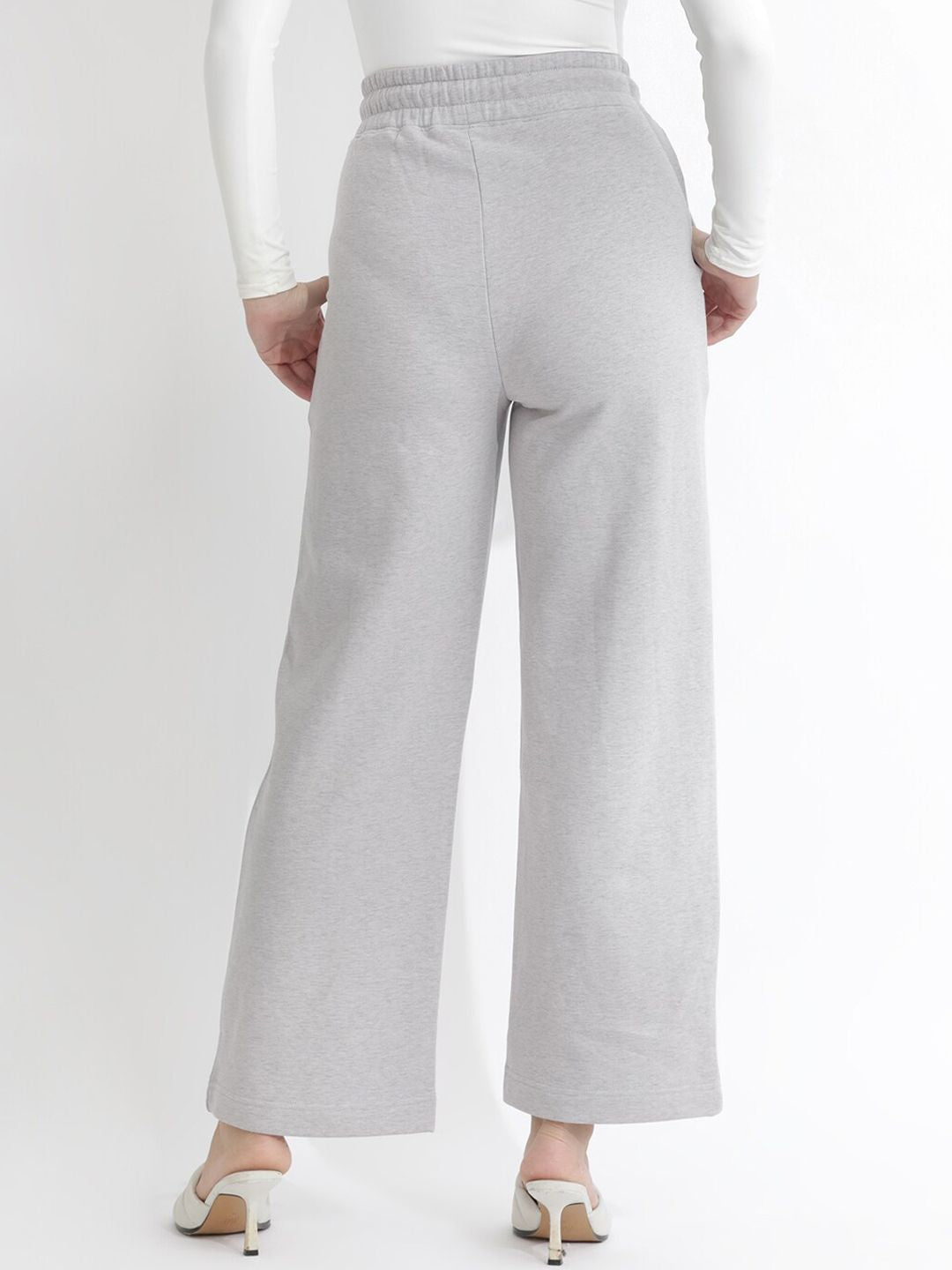RAREISM Women Mid-Rise Cotton Track Pants