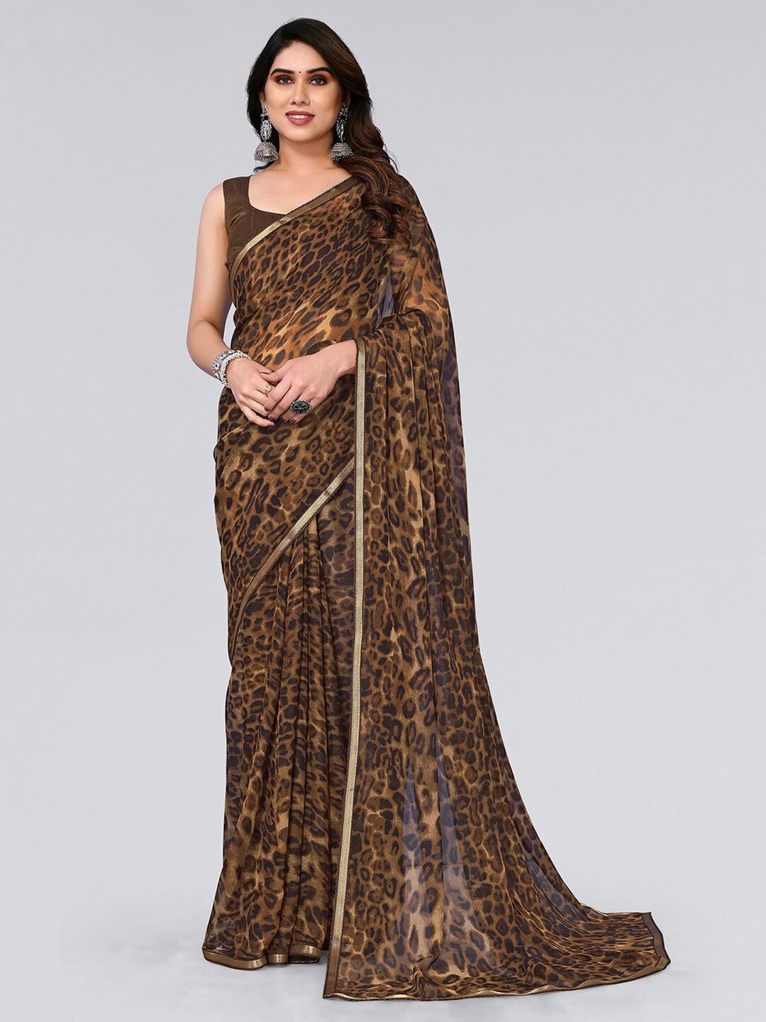 KALINI Animal Printed Saree