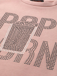 STREET 9 Women Pink Printed Sweatshirt