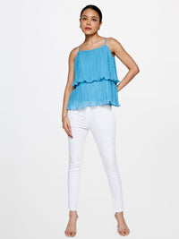 AND Shoulder Straps Tiered Top