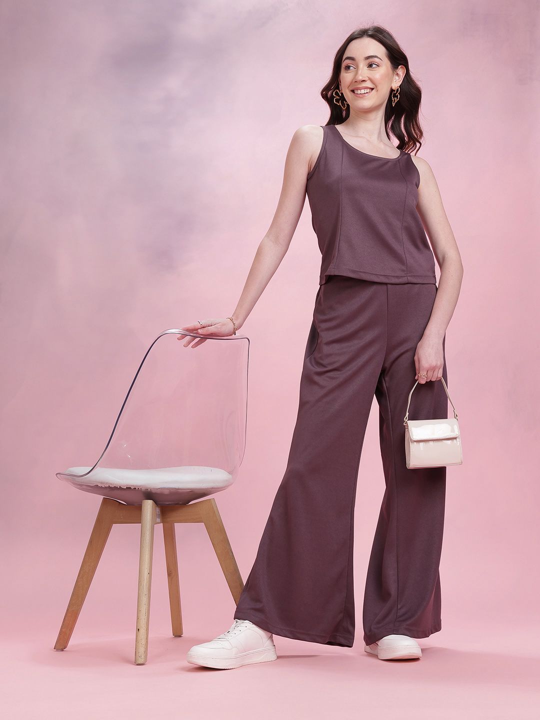 DressBerry Top with Trousers Co-Ord Set