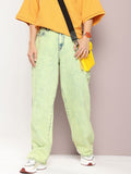 DILLINGER Loose Relaxed Fit Acid Wash Jeans