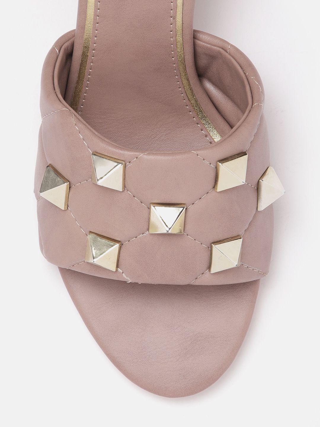 DressBerry Studded Block Heels