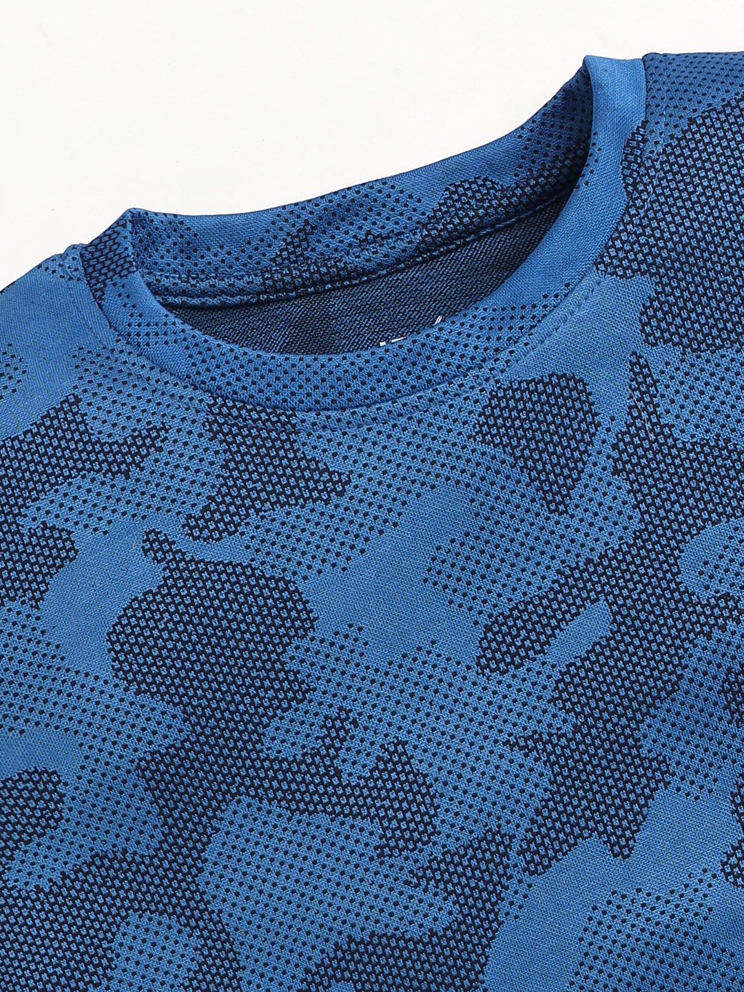 HRX by Hrithik Roshan Boys Camouflage Printed Moisture Wicking T-shirt