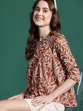 DressBerry Printed A-Line Top