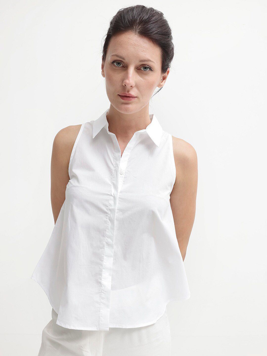 RAREISM Cotton Shirt Style Top