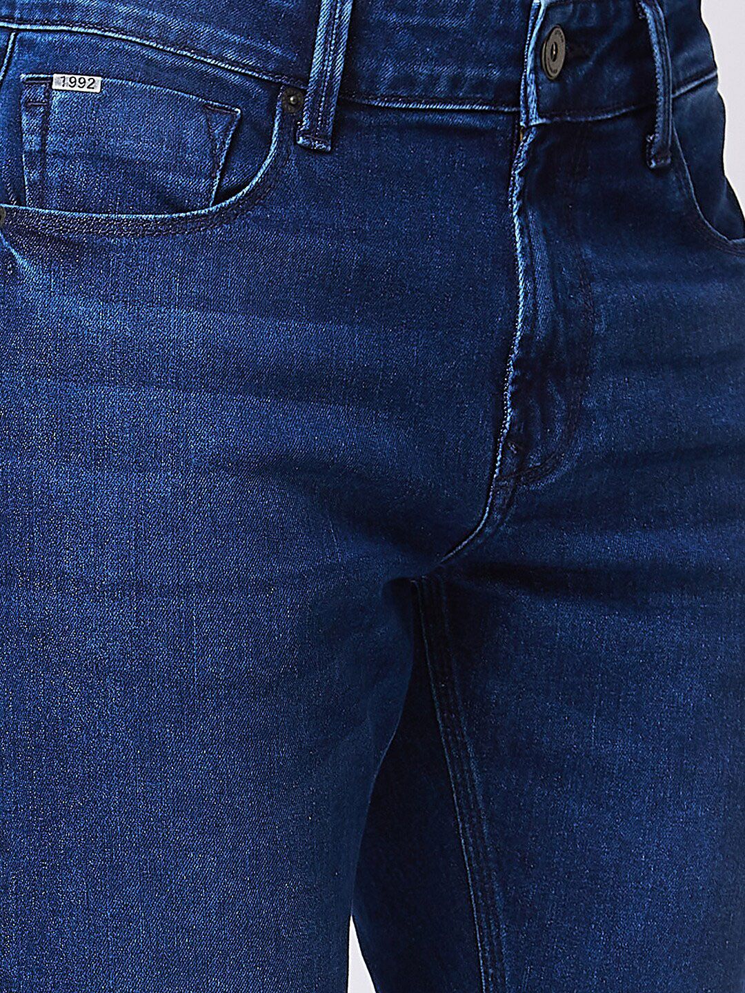 SPYKAR Men Relaxed Fit Light Fade Clean Look Cotton Jeans