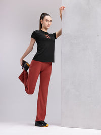 HRX by Hrithik Roshan Brand Logo Print Training T-shirt