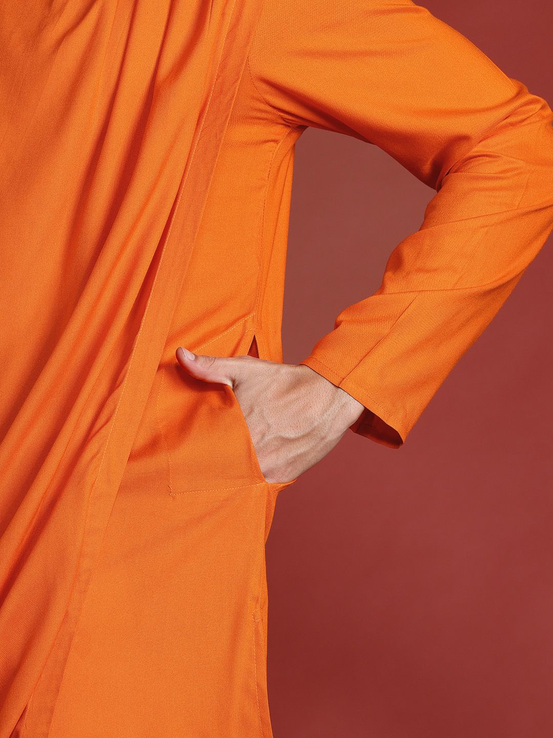 Anouk Gathered Detail Kurta Set