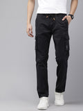 SPYKAR Men Loose Fit Cargos Trousers