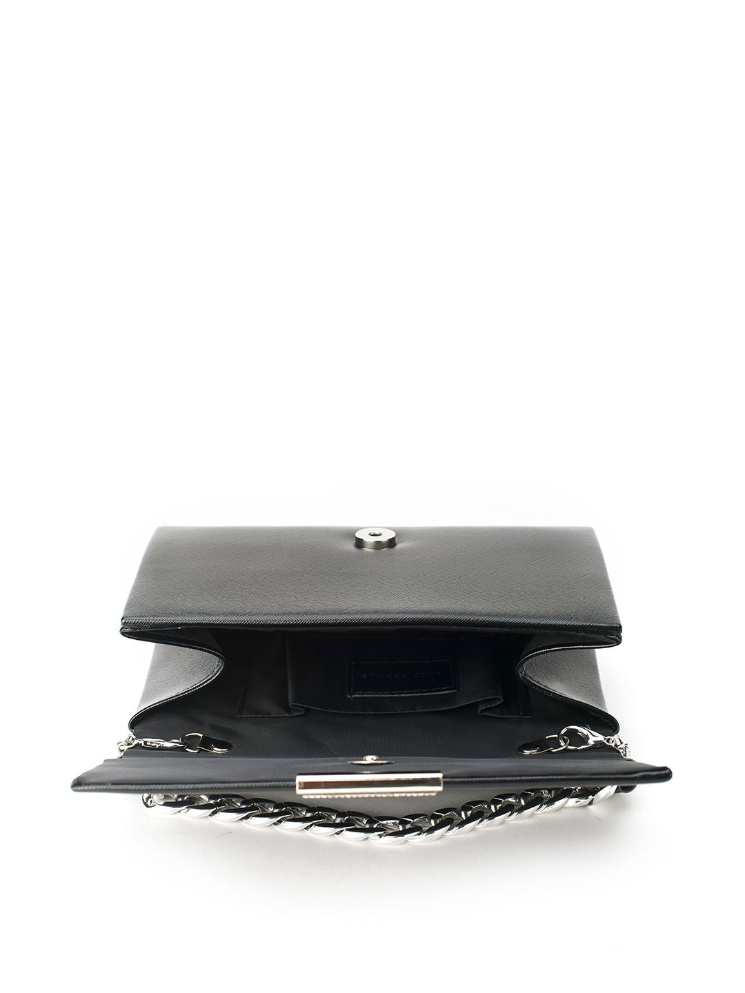 Lino Perros Purse Clutch with Link Chain Detail