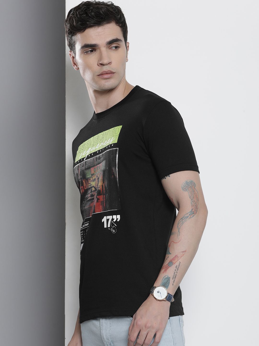 The Indian Garage Co Men Printed T-shirt