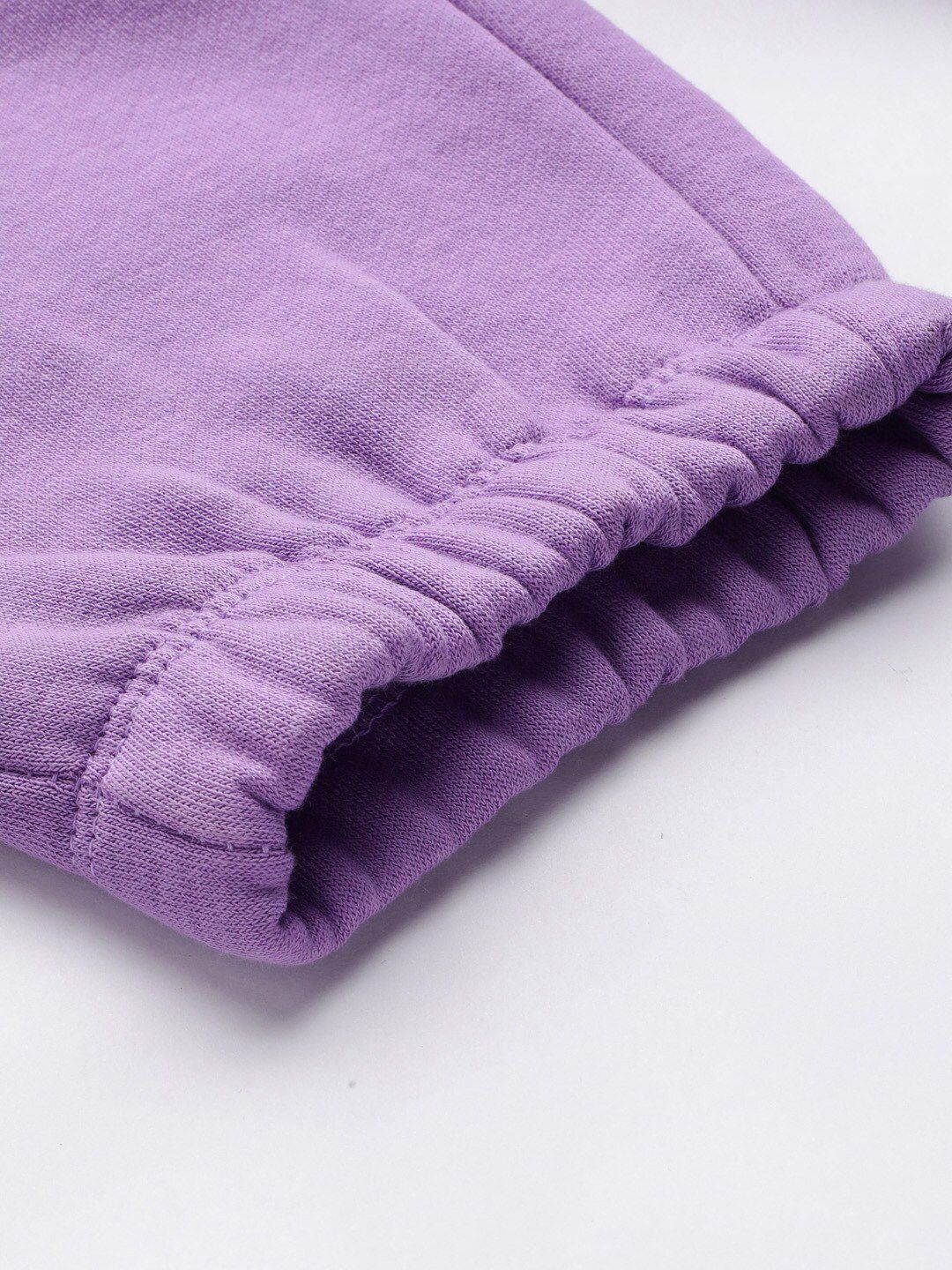 STREET 9 Women Lavender Regular Fit Solid Joggers