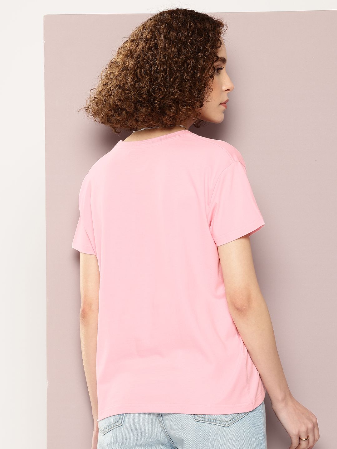 DILLINGER Women Typography Printed Boxy T-shirt