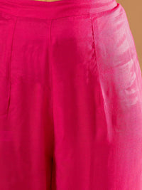 Indo Era Leheriya Printed Sequinned Straight Georgette Kurta with Trousers & Dupatta