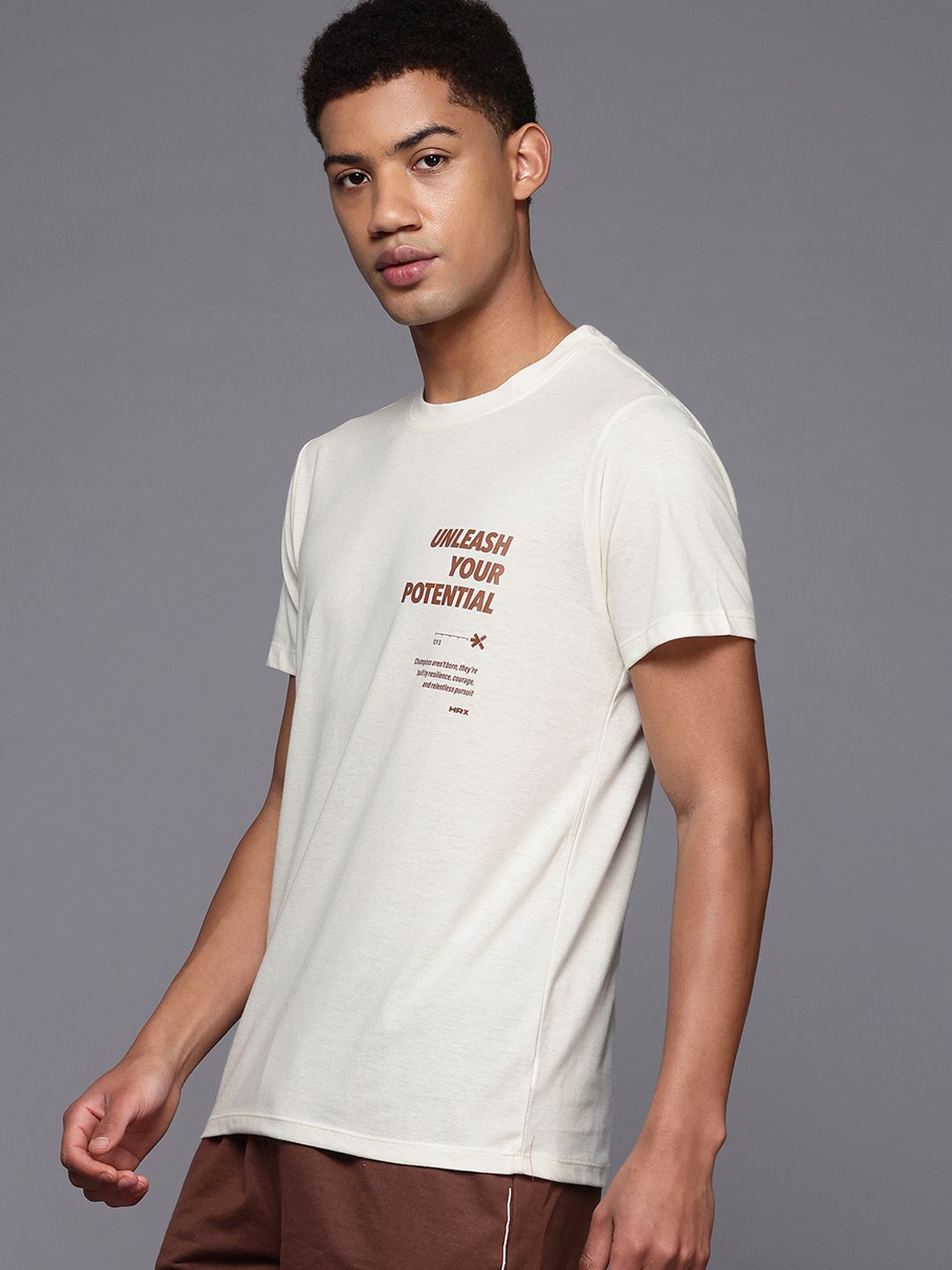 HRX by Hrithik Roshan Typography Print Lifestyle T-shirt