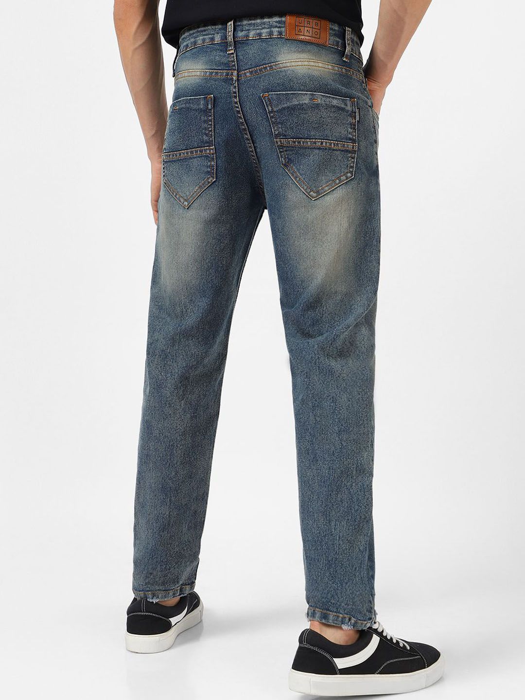 Urbano Fashion Men Regular Fit Washed Stretchable Jeans