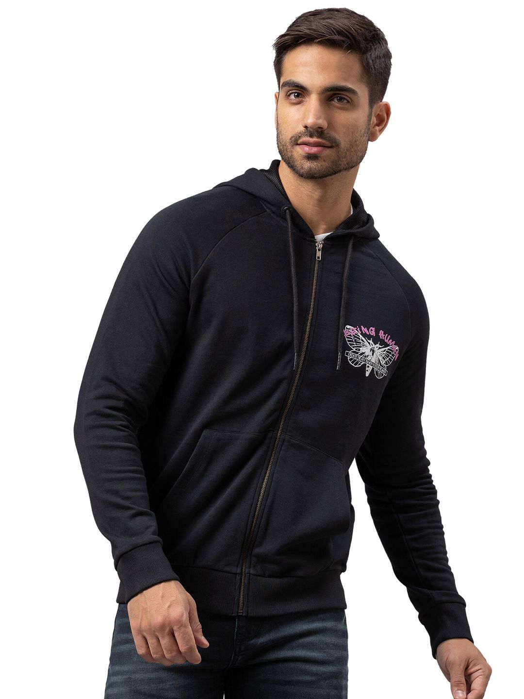 Being Human Men Black Sweatshirt