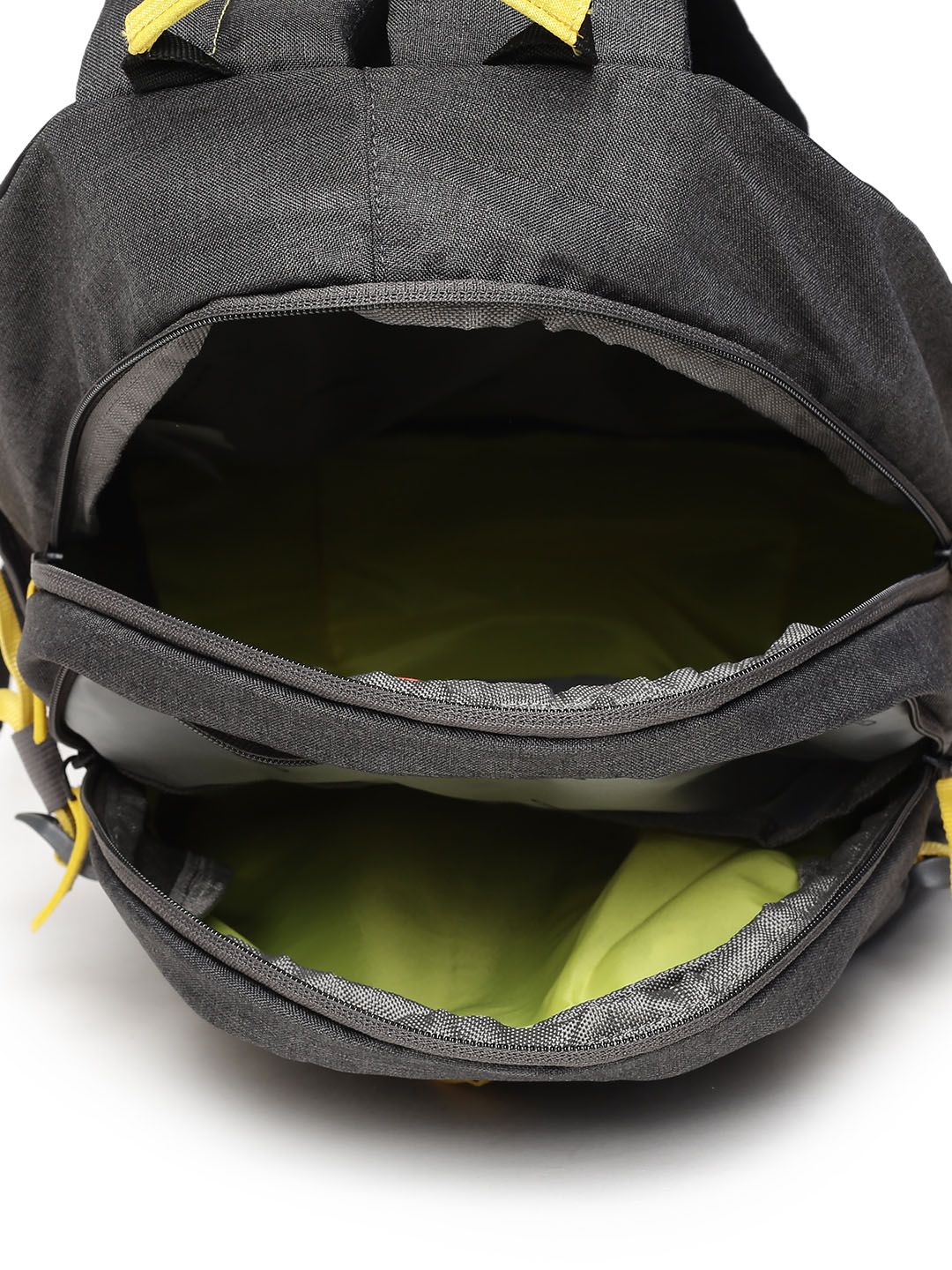 Gear Unisex Charcoal Grey Solid Backpack