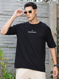 Thomas Scott Typography Printed Cotton T-Shirt