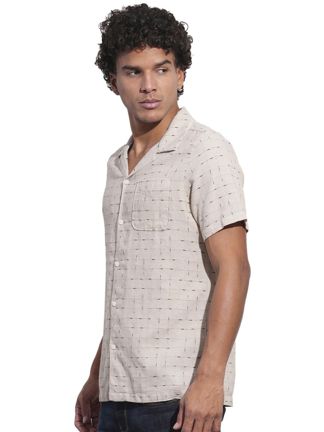 Being Human Men Classic Opaque Checked Casual Shirt