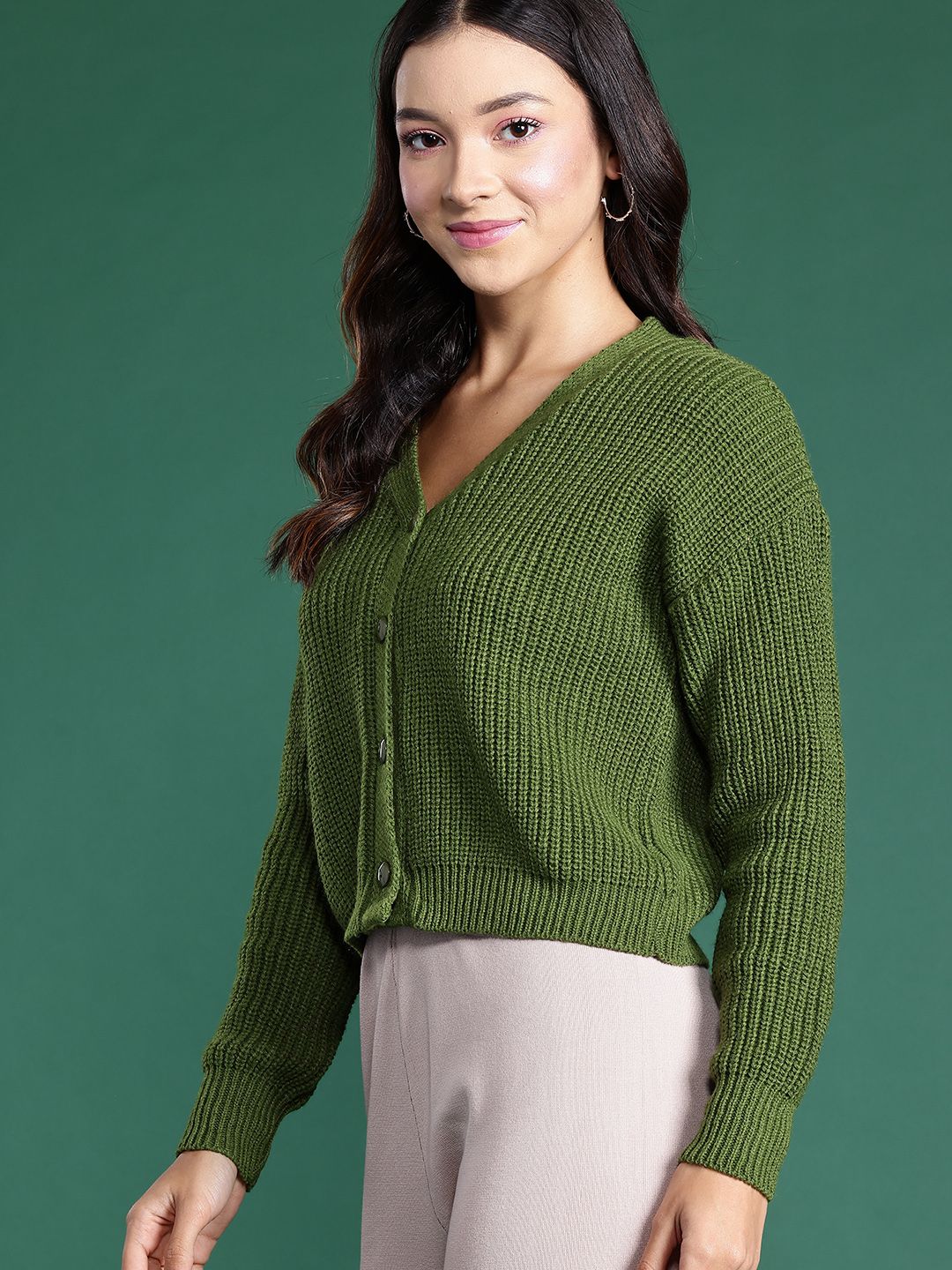 DressBerry Women Acrylic Cardigan