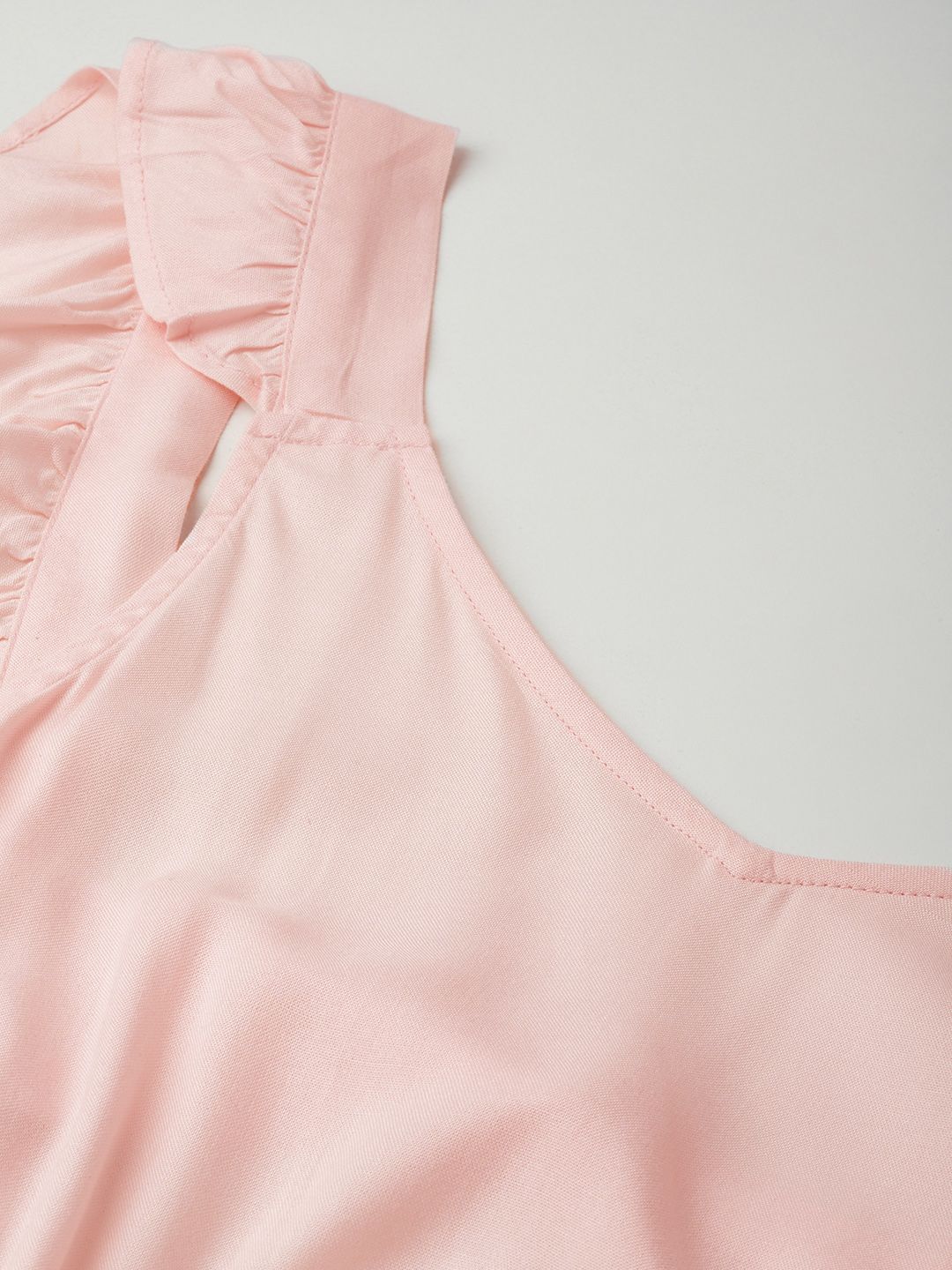 DressBerry Voluminous Vogue Tiered Satin Fit & Flare Mini Dress