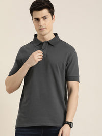DILLINGER Men Polo Collar Pure Cotton T-shirt