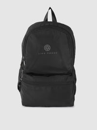 Lino Perros Women Black Solid 16 Inch Laptop Backpack