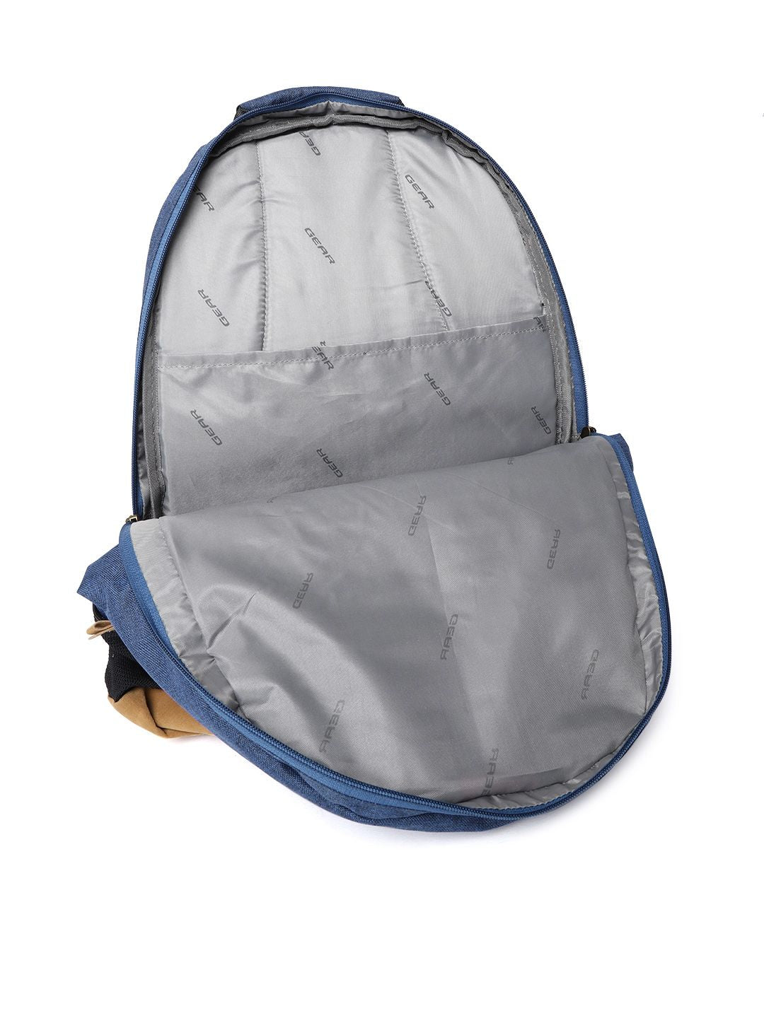 Gear Unisex Navy Blue Solid Backpack