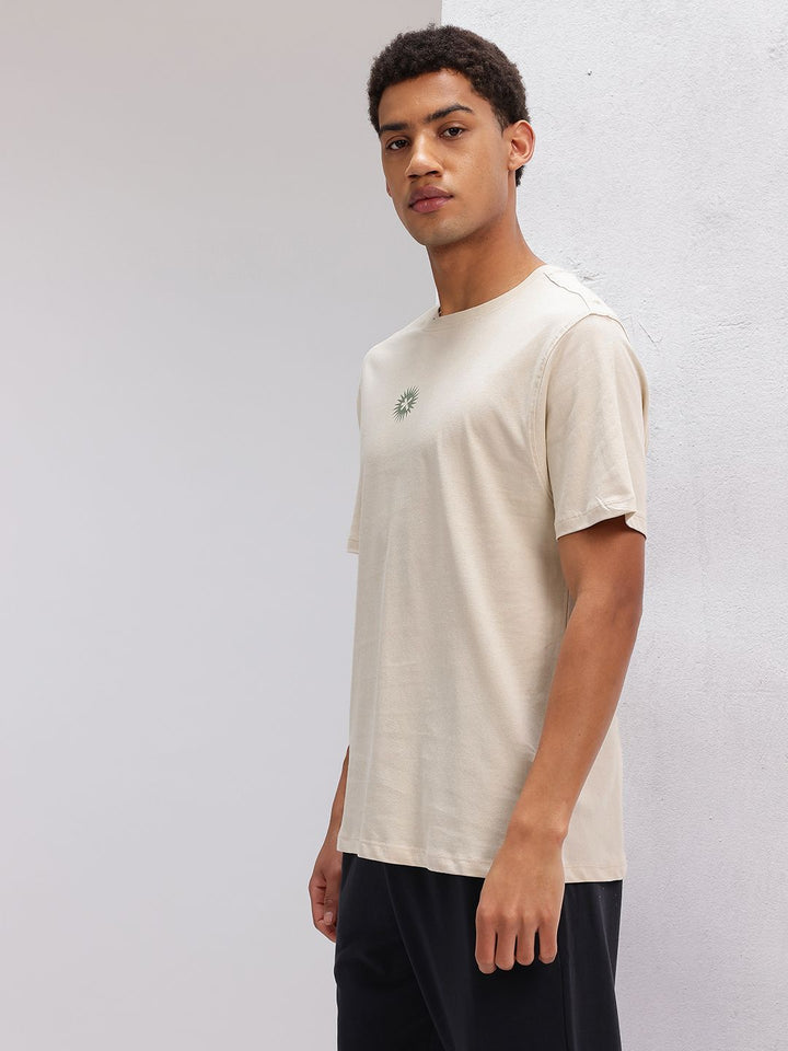 HRX by Hrithik Roshan Printed Pure Cotton Yoga T-shirt