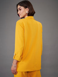 SASSAFRAS worklyf Self-Design Single-Breasted Blazers