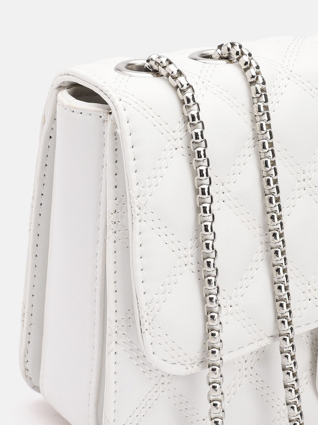 Lino Perros Structured Quilted Shoulder Bag