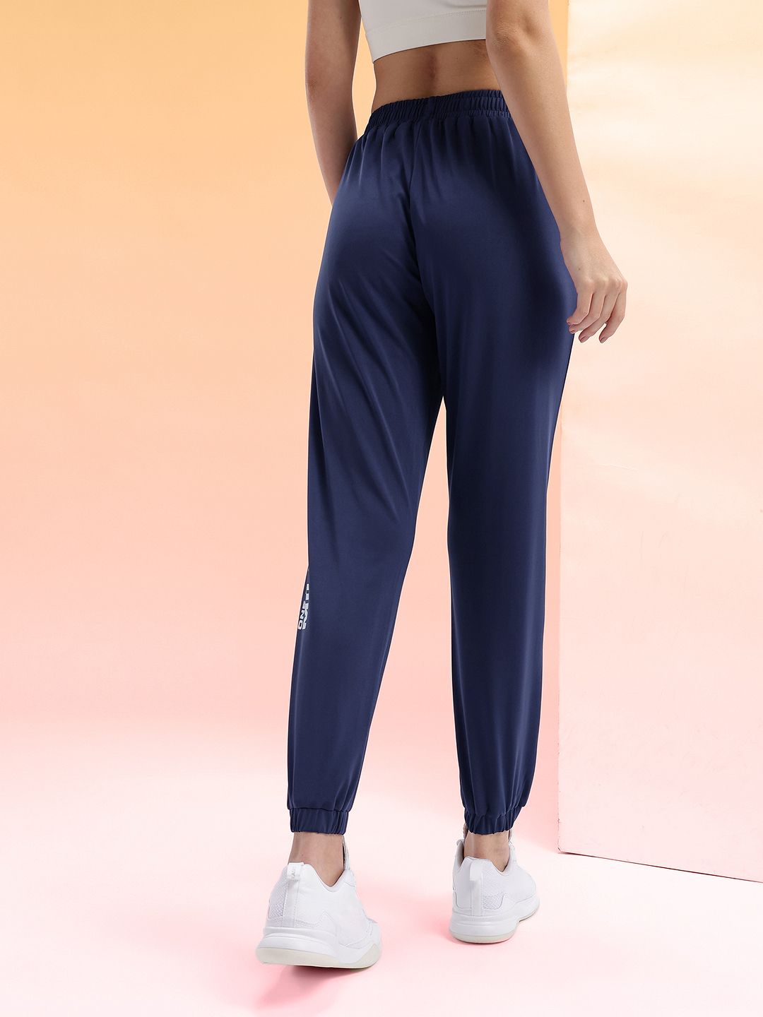 HRX by Hrithik Roshan Women Typography Detail Rapid-Dry Running Joggers