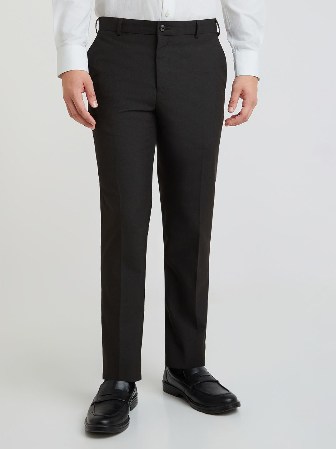 Raymond Men Slim Fit Formal Trousers