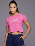HRX by Hrithik Roshan Lifestyle Printed Crop T-shirt