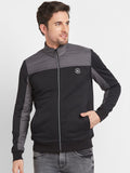 Being Human Men Colourblocked Sporty Jacket with Patchwork