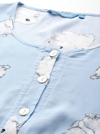 Sweet Dreams Printed Lounge Playsuit