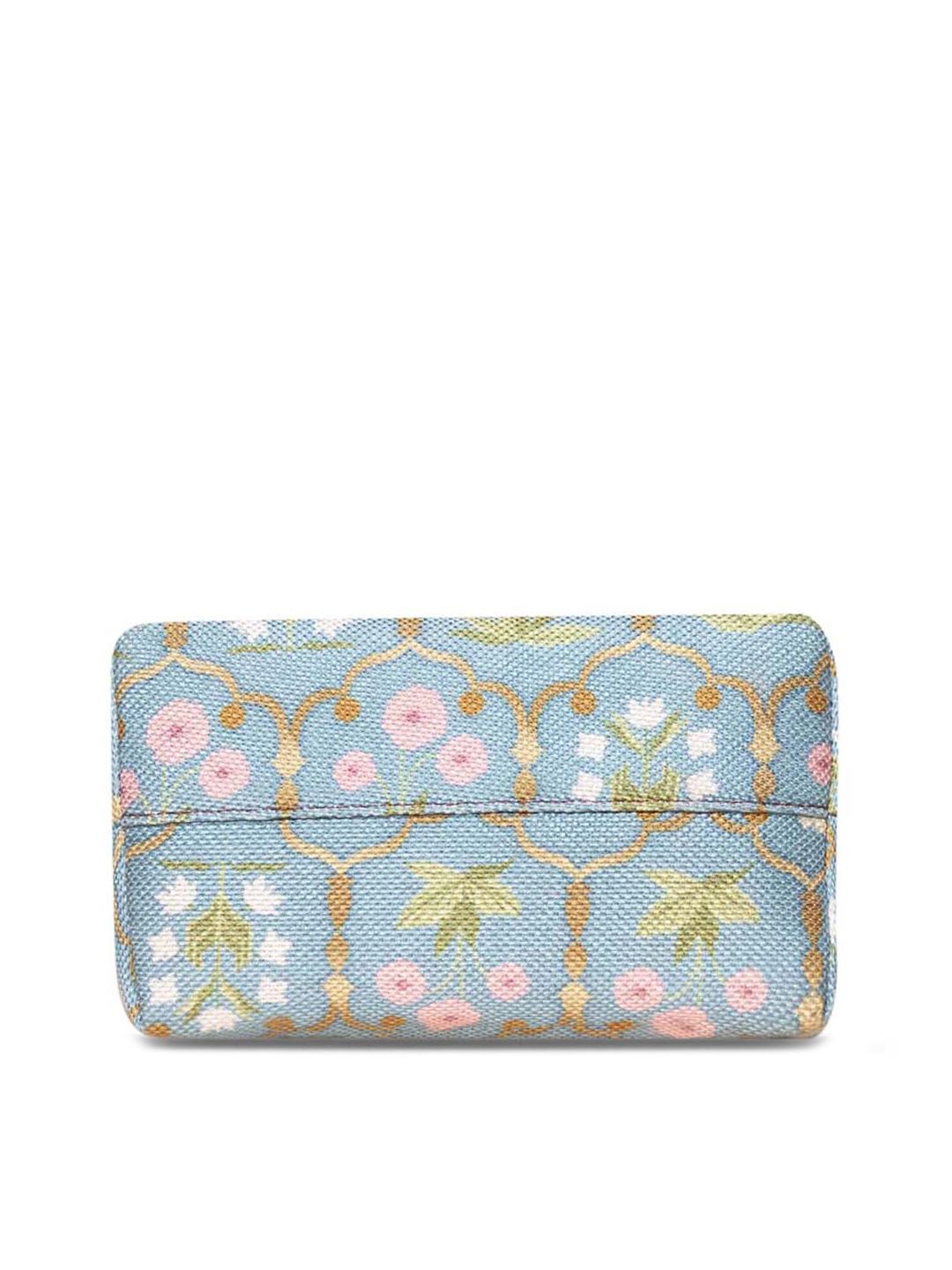 ZOUK Blue Floral Printed Sling Bag