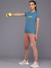 HRX by Hrithik Roshan Printed Rapid-Dry Training T-shirt