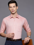 Raymond Slim Fit Self Checked Pure Cotton Formal Shirt