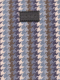 ZOUK Bombay Houndstooth Printed Backpack with Compression Straps Up to 16 inch